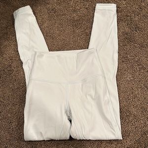 lululemon align leggings light blue size two